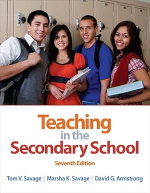 Image du vendeur pour Teaching in the Secondary School mis en vente par GreatBookPricesUK