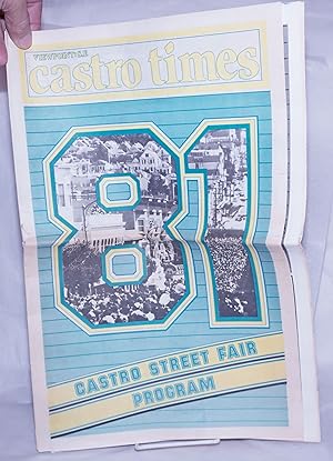 Imagen del vendedor de Castro Times: Viewpoint: S.F. 81: Castro Street Fair Program a la venta por Bolerium Books Inc.
