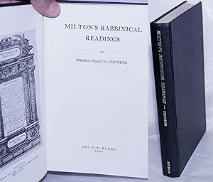 Seller image for Milton's Rabbinical Readings for sale by Bolerium Books Inc.