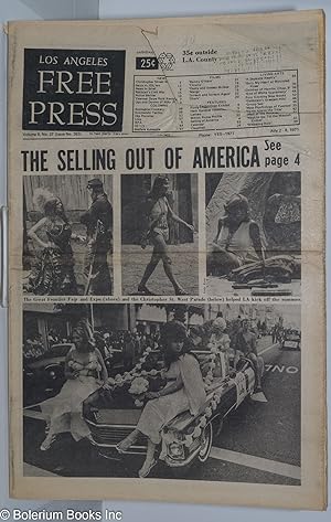 Seller image for Los Angeles Free Press: Vol. 8 #27, #363, Ju l2-8 1971. "The Selling Out of America" [Headlines] [in 2 parts] for sale by Bolerium Books Inc.