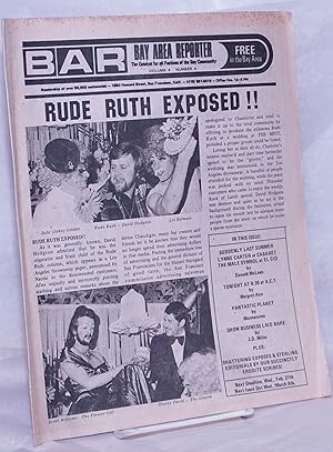 Imagen del vendedor de B.A.R. Bay Area Reporter: the catalyst for all factions of the gay community, vol. 4, #4; Rude Ruth Exposed!! a la venta por Bolerium Books Inc.