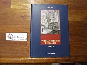 Seller image for Wilhelm Meisters Lehrjahre. Johann Wolfgang von Goethe. [Hrsg. von Bettina Hesse] / Goethe, Johann Wolfgang von: Werkausgabe ; Bd. 4 for sale by Antiquariat im Kaiserviertel | Wimbauer Buchversand