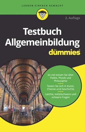 Image du vendeur pour Testbuch Allgemeinbildung Fr Dummies 2e -Language: german mis en vente par GreatBookPrices