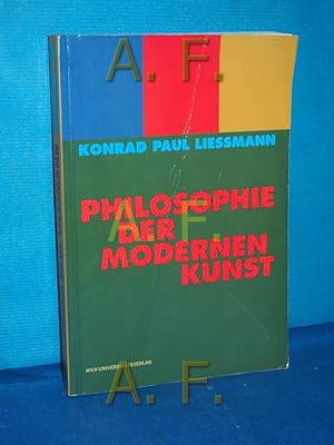 Bild des Verkufers fr Philosophie der modernen Kunst : eine Einfhrung zum Verkauf von Antiquarische Fundgrube e.U.