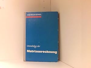 Seller image for Grundzge der Matrizenrechnung for sale by Book Broker