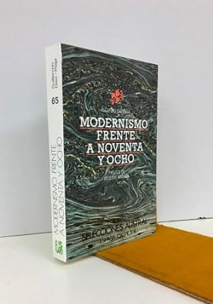 Modernismo frente a Noventa y Ocho. Ejemplar nuevo.
