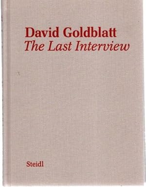 Immagine del venditore per The last interview - David Goldblatt, venduto da nika-books, art & crafts GbR