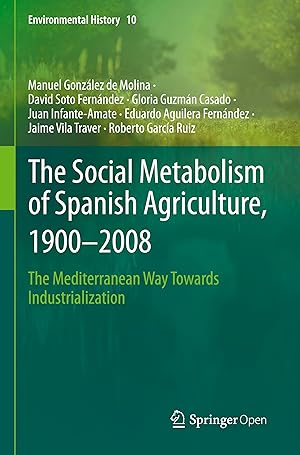 Imagen del vendedor de The Social Metabolism of Spanish Agriculture, 1900-2008 a la venta por moluna