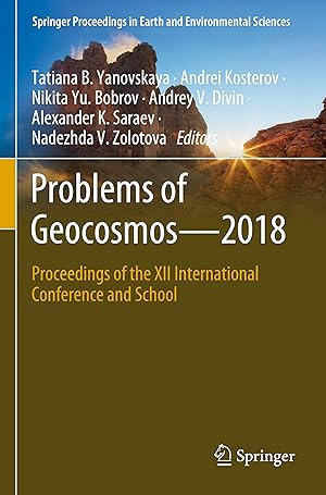 Bild des Verkufers fr Problems of Geocosmos-2018 zum Verkauf von moluna