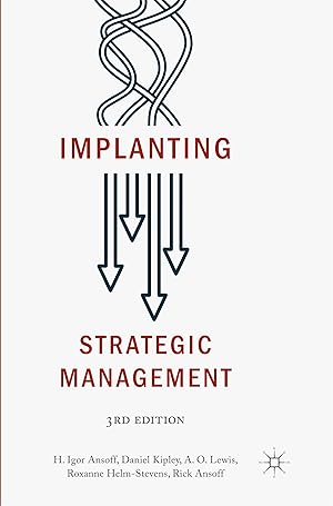 Imagen del vendedor de Implanting Strategic Management a la venta por moluna