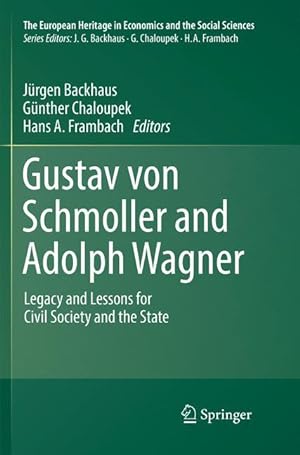 Bild des Verkufers fr Gustav von Schmoller and Adolph Wagner zum Verkauf von moluna