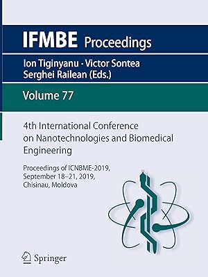 Immagine del venditore per 4th International Conference on Nanotechnologies and Biomedical Engineering venduto da moluna