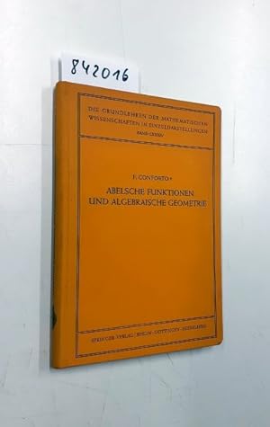 Abelsche Funktionen und algebraische Geometrie.