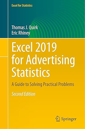 Imagen del vendedor de Excel 2019 for Advertising Statistics a la venta por moluna