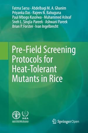 Seller image for Pre-Field Screening Protocols for Heat-Tolerant Mutants in Rice for sale by moluna