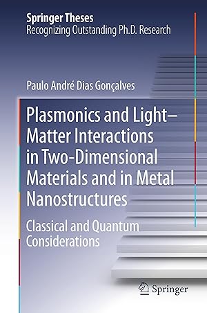 Bild des Verkufers fr Plasmonics and Light-Matter Interactions in Two-Dimensional Materials and in Metal Nanostructures zum Verkauf von moluna