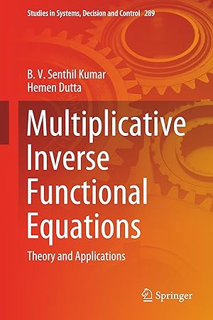 Seller image for Multiplicative Inverse Functional Equations for sale by moluna