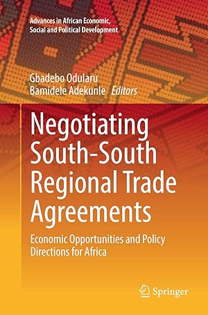 Bild des Verkufers fr Negotiating South-South Regional Trade Agreements zum Verkauf von moluna