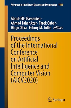 Bild des Verkufers fr Proceedings of the International Conference on Artificial Intelligence and Computer Vision (AICV2020) zum Verkauf von moluna