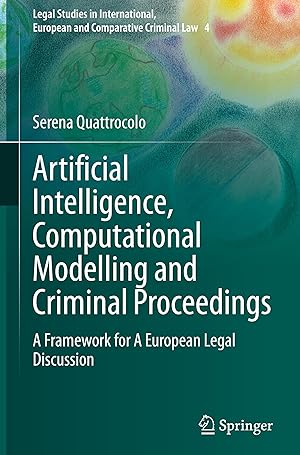 Imagen del vendedor de Artificial Intelligence, Computational Modelling and Criminal Proceedings a la venta por moluna