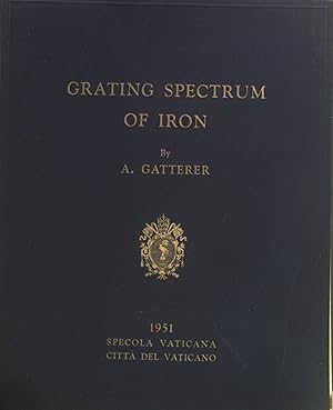 Grating spectrum of Iron. (SIGNIERTES EXEMPLAR)