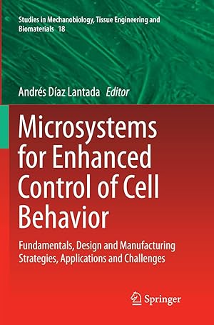 Bild des Verkufers fr Microsystems for Enhanced Control of Cell Behavior zum Verkauf von moluna