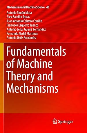 Imagen del vendedor de Fundamentals of Machine Theory and Mechanisms a la venta por moluna