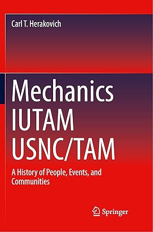 Imagen del vendedor de Mechanics IUTAM USNC/TAM a la venta por moluna