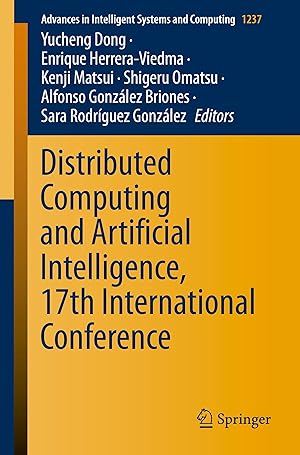Bild des Verkufers fr Distributed Computing and Artificial Intelligence, 17th International Conference zum Verkauf von moluna