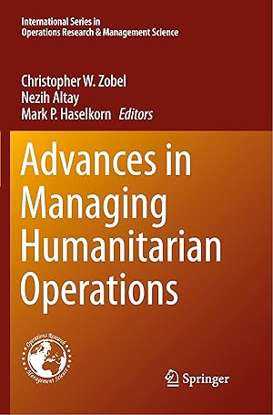 Image du vendeur pour Advances in Managing Humanitarian Operations mis en vente par moluna