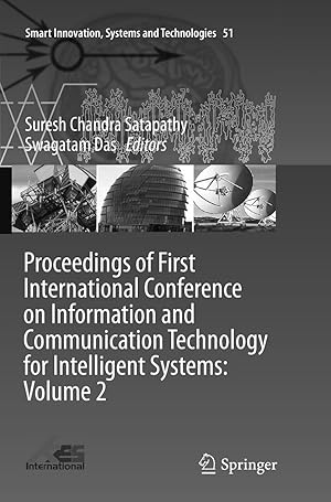 Bild des Verkufers fr Proceedings of First International Conference on Information and Communication Technology for Intelligent Systems: Volume 2 zum Verkauf von moluna