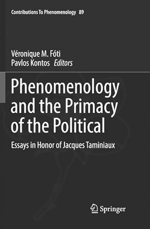 Immagine del venditore per Phenomenology and the Primacy of the Political venduto da moluna