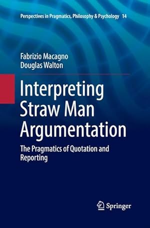 Immagine del venditore per Interpreting Straw Man Argumentation venduto da moluna