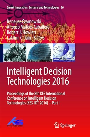 Seller image for Intelligent Decision Technologies 2016 for sale by moluna