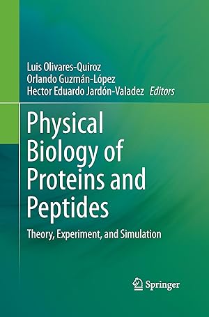Imagen del vendedor de Physical Biology of Proteins and Peptides a la venta por moluna