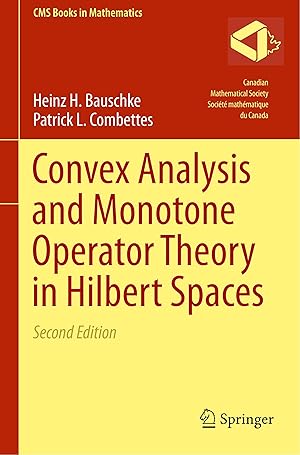 Seller image for Convex Analysis and Monotone Operator Theory in Hilbert Spaces for sale by moluna