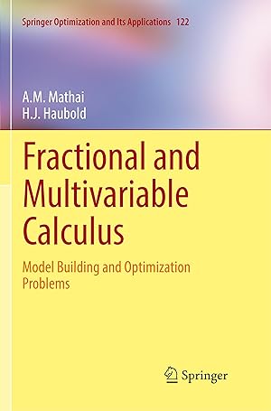 Image du vendeur pour Fractional and Multivariable Calculus mis en vente par moluna