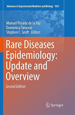 Immagine del venditore per Rare Diseases Epidemiology: Update and Overview venduto da moluna