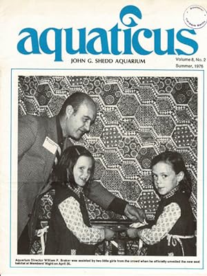 Imagen del vendedor de aquaticus - Vol. 8, No. 2, Summer 1976 a la venta por Schueling Buchkurier