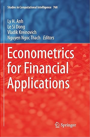 Immagine del venditore per Econometrics for Financial Applications venduto da moluna