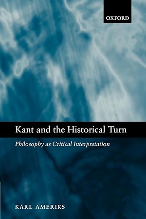 Seller image for Kant and the Historical Turn for sale by moluna