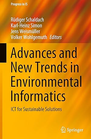 Bild des Verkufers fr Advances and New Trends in Environmental Informatics zum Verkauf von moluna