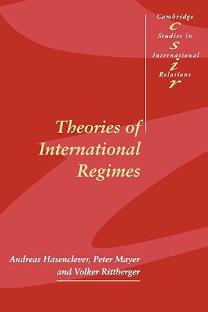 Seller image for Theories of International Regimes for sale by moluna