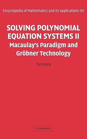 Bild des Verkufers fr Solving Polynomial Equation Systems II. Vol.2 zum Verkauf von moluna