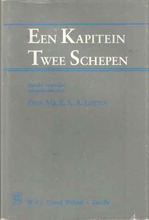 Image du vendeur pour Een kapitein, twee schepen. Bundel opstellen aangeboden aan E.A.A. Luijten t.g.v. zijn zilveren ambtsjubileum aan de K.U. Nijmegen op 28 September 1984. mis en vente par Bij tij en ontij ...