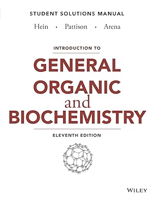 Bild des Verkufers fr Introduction to General, Organic, and Biochemistry Student Solutions Manual zum Verkauf von moluna