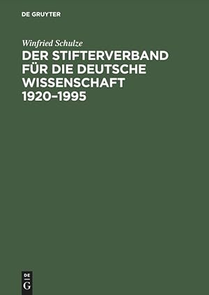 Seller image for Der Stifterverband fr die Deutsche Wissenschaft for sale by moluna