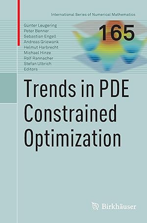Bild des Verkufers fr Trends in PDE Constrained Optimization zum Verkauf von moluna
