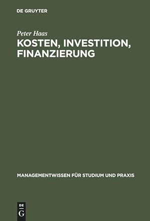 Seller image for Kosten, Investition, Finanzierung for sale by moluna