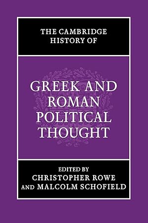 Seller image for The Cambridge History of Greek and Roman Political Thought for sale by moluna